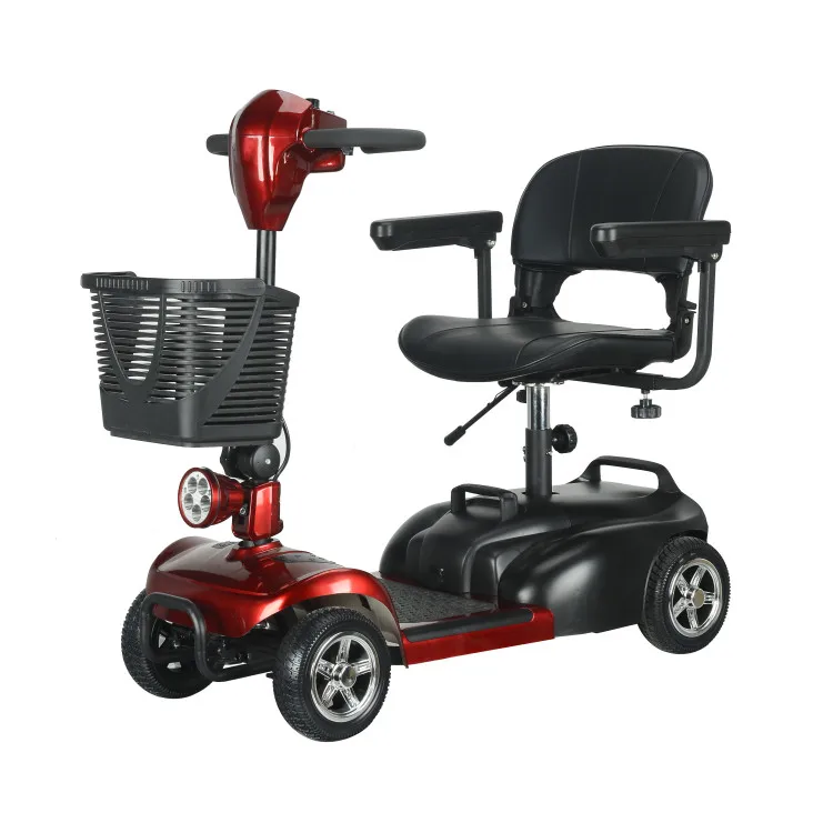 Luyuan 4 Wheel Electric Quad Bike Adult Motorbike Mobility Scooter For Disabled