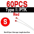 60 piezas PTK S R