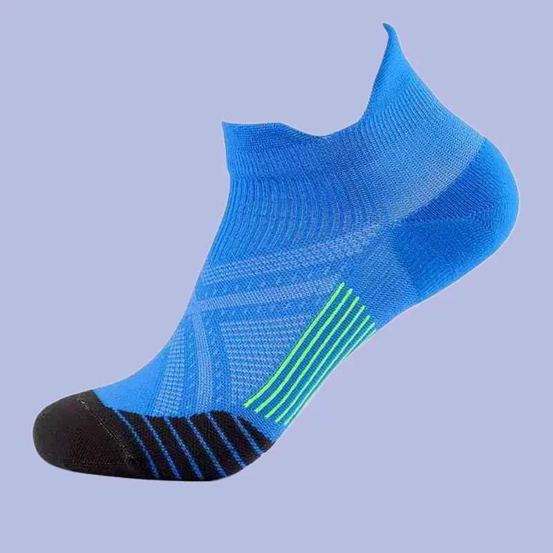 6/12 Pairs Men's and Women's Nylon Colorblocked Compression Football Socks New Men's Socks Sports Compression High Elastic Socks