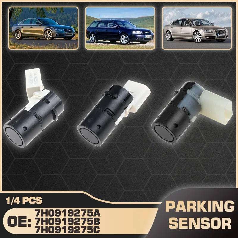

7H0919275A 7H0919275B 7H0919275C For Audi A4 S4 A6 A8 RS4 2003-2011 Skoda Octavia MK2 1Z 2004-2012 PDC Parking Reverse Sensor