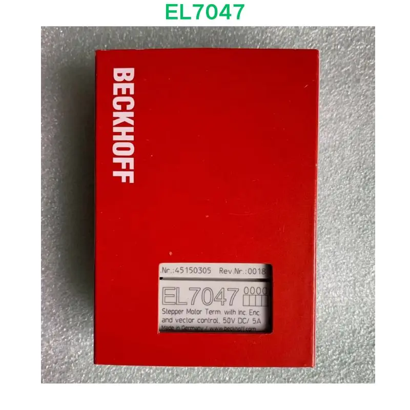 

New Beckhoff module EL7047