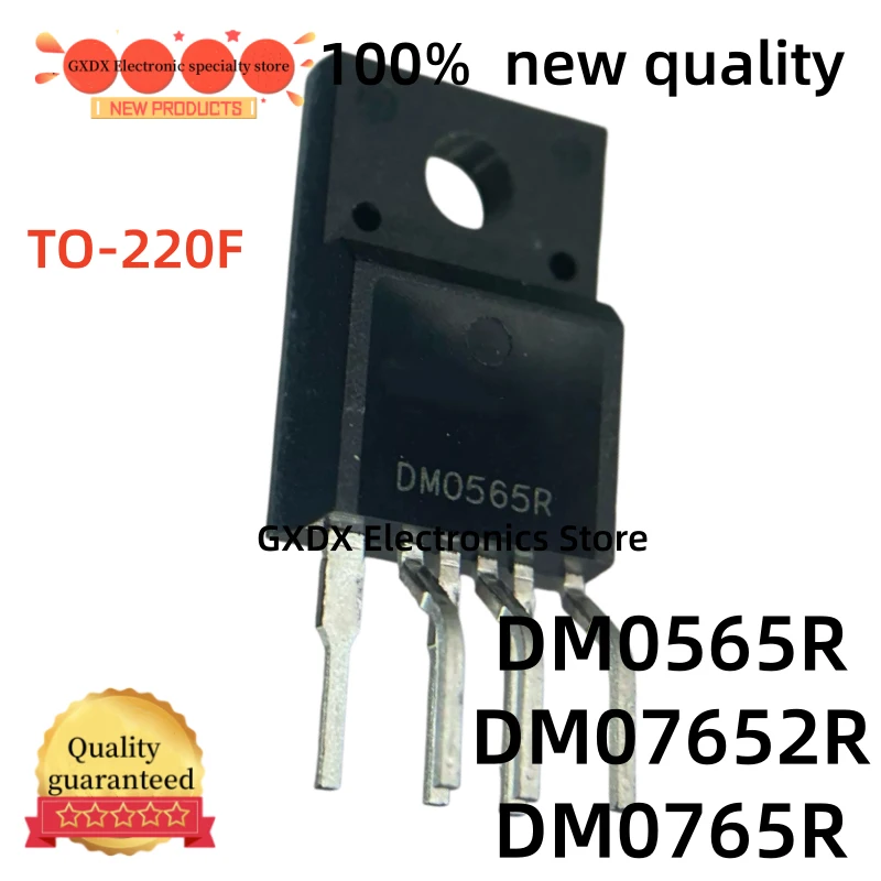 10-20-30 unidades/lote 100% nuevos componentes electrónicos de transistor DM0565R DM07652R TO220F DM0765R TO-220F en stock