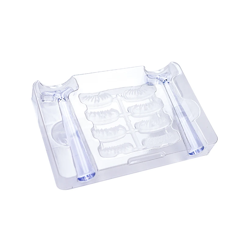 Siliconen onderste wimper ooglijn stempel 3D wimpers ooglijn zegel inkt extra stencil draagbare print onderste wimper sjabloon make-up