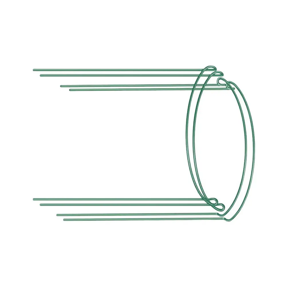 

Комплект из 4 полукруглых опор для растений, прочная садовая решетка-подставка для цветов, для горшечных растений и вьющихся овощей