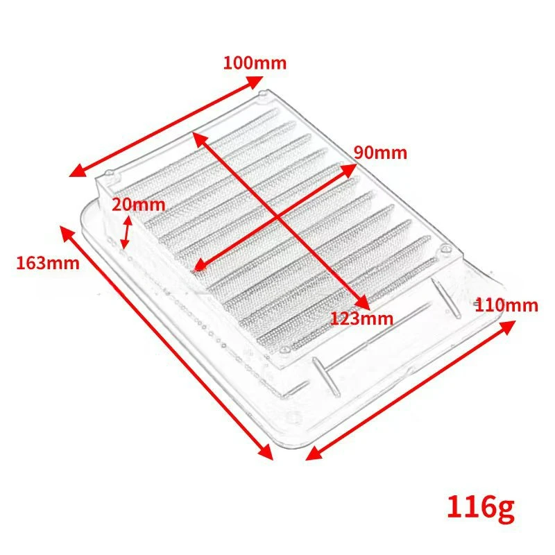 Filtro de aire de alto flujo para motocicleta, piezas de protección de motor para SYM Symphony CRUISYM150/180 FNX150 DRGBT158 XS150T-2A TINI XS110T