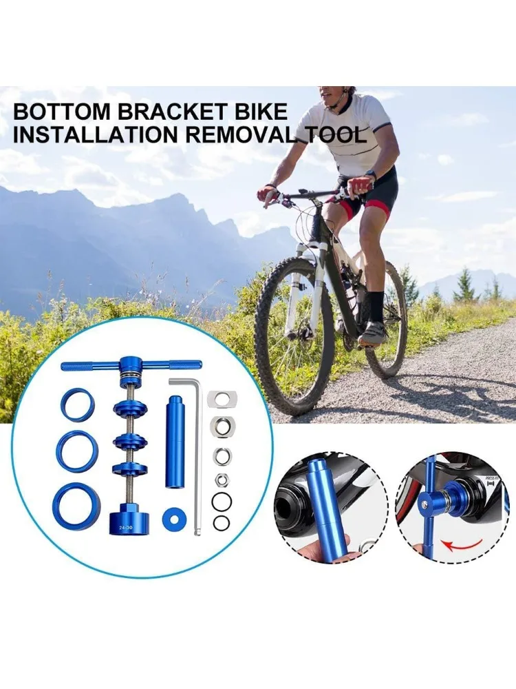 AliExpress NONE Bicycle Bottom Bracket Bearing Remove Install Tool For MTB Road Bike BB Press Fit 24mm 30mm BB86 BB30 BB92 PF30 Repair tools Kit