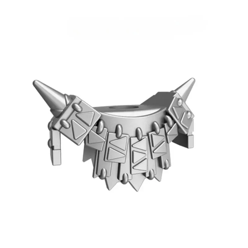 MOC اللبنات رجل الملحقات درع سلاح نماذج الحلي الزخرفية للأطفال DIY بها بنفسك هدايا العيد مجموعات لعبة الأولاد