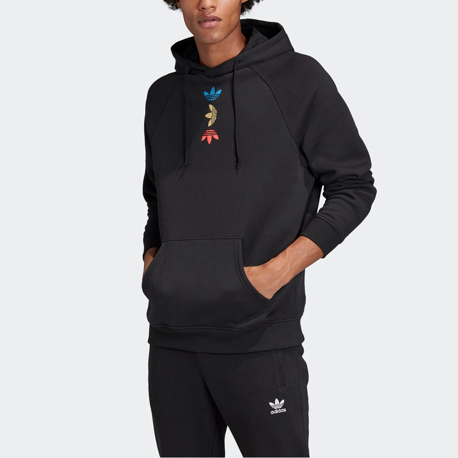 

Adidas genuine season new clover men's sports pullover FS7348