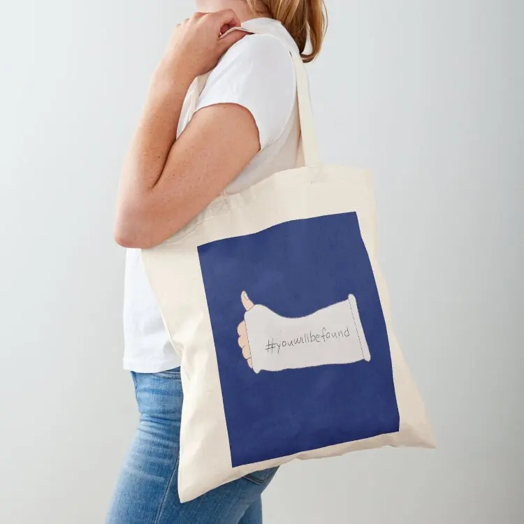

You wil be found Tote Bag hand bag ladies canvas tote eco pack shopper bag women canvas