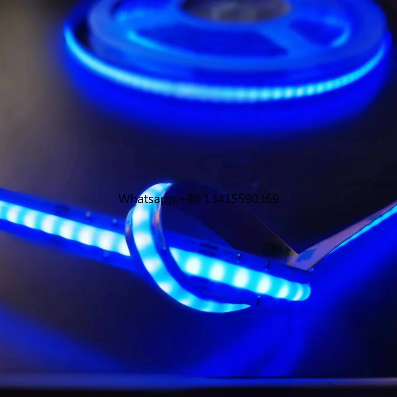 

Smart 5m 10m 24v Flexible High Bright Rgb Cob Led Strip Light Fob Led Tape for Decor