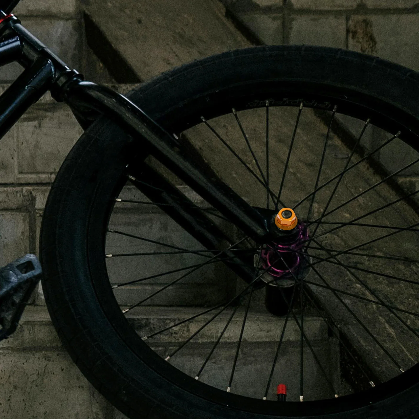 

2pcs M10 Aluminum Alloy Nut For Rear Wheel Axle Lightweight Durable Golden Fixed Gear Drum Nuts Compatible With Quick