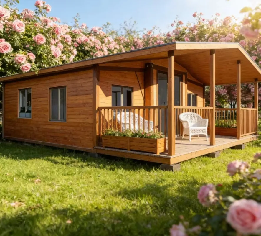 2026 New Model Foldable Prefab House Folding Design Detachable Container Home Steel Structure For Easy Transportation Assembly