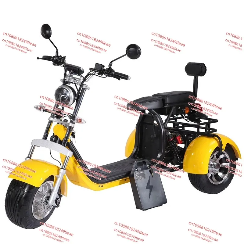 

Fashion Electric Tricycles Adult 1500W Double Seat 3 Wheel Electric Scooters