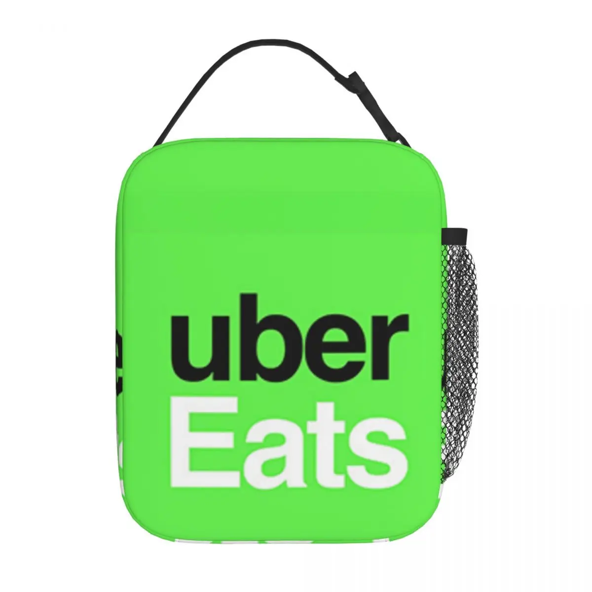 حقيبة غداء معزولة من Ubereats للنساء والأطفال، صناديق طعام محمولة، حقيبة غداء حرارية