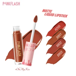 Liquid Lipstick Long-lasting Vibrant Shades Smooth Application Top-rated Lip Gloss Lightweight Must-have Makeup Pinkflash Matte