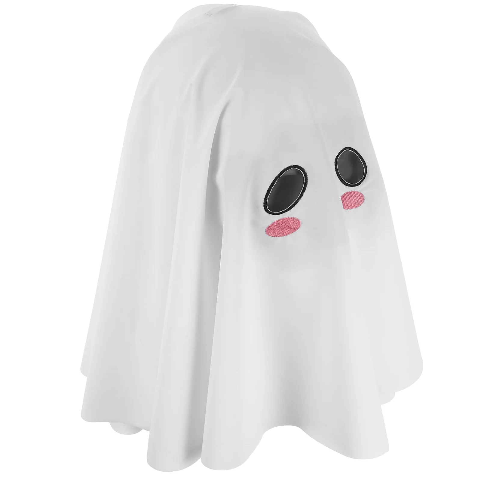 ผ้าคลุมศีรษะเจ้าสาวแบบสองด้าน ดีไซน์ระบายอากาศได้ดี ทำจากผ้าตาข่ายโพลีเอสเตอร์ ปิดหน้าเต็มใบ สำหรับงานปาร์ตี้ฮาโลวีน คอสเพลย์ ชุดคลุมศีรษะผี