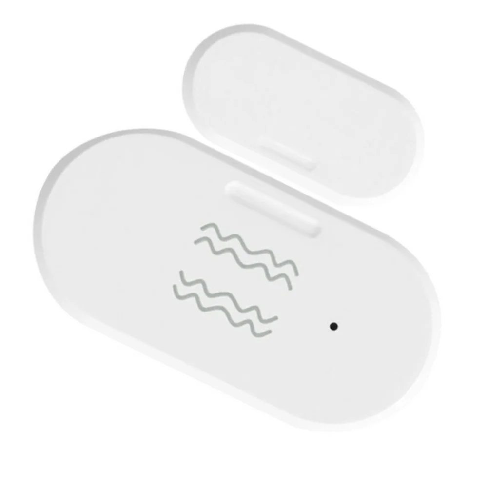 For Zigbee Wireless Door Sensor With Vibration Monitoring Function For Home Security System Low Power 4uA Standby Current