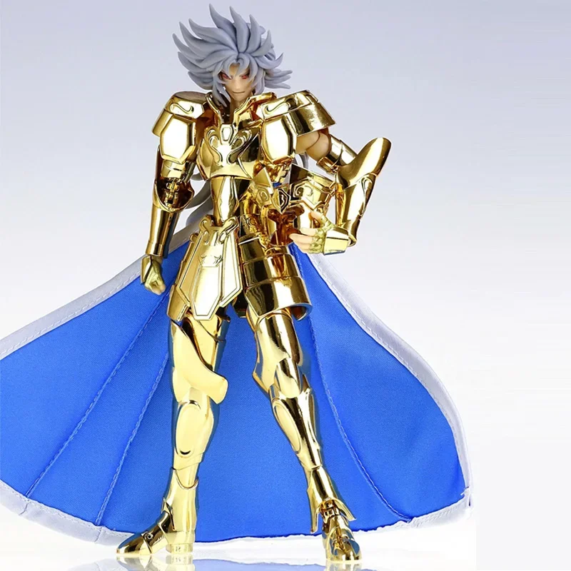 En Stock JM.MST Saint Seiya Myth Cloth EXM/EX Metal Gemini Saga Kanon 24K leyenda/oro bicolor caballeros del zodiaco figura de acción