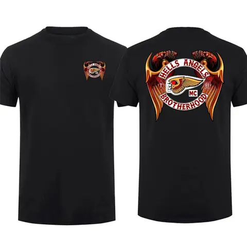 8 best sales Hells Angels t-shirts - №4