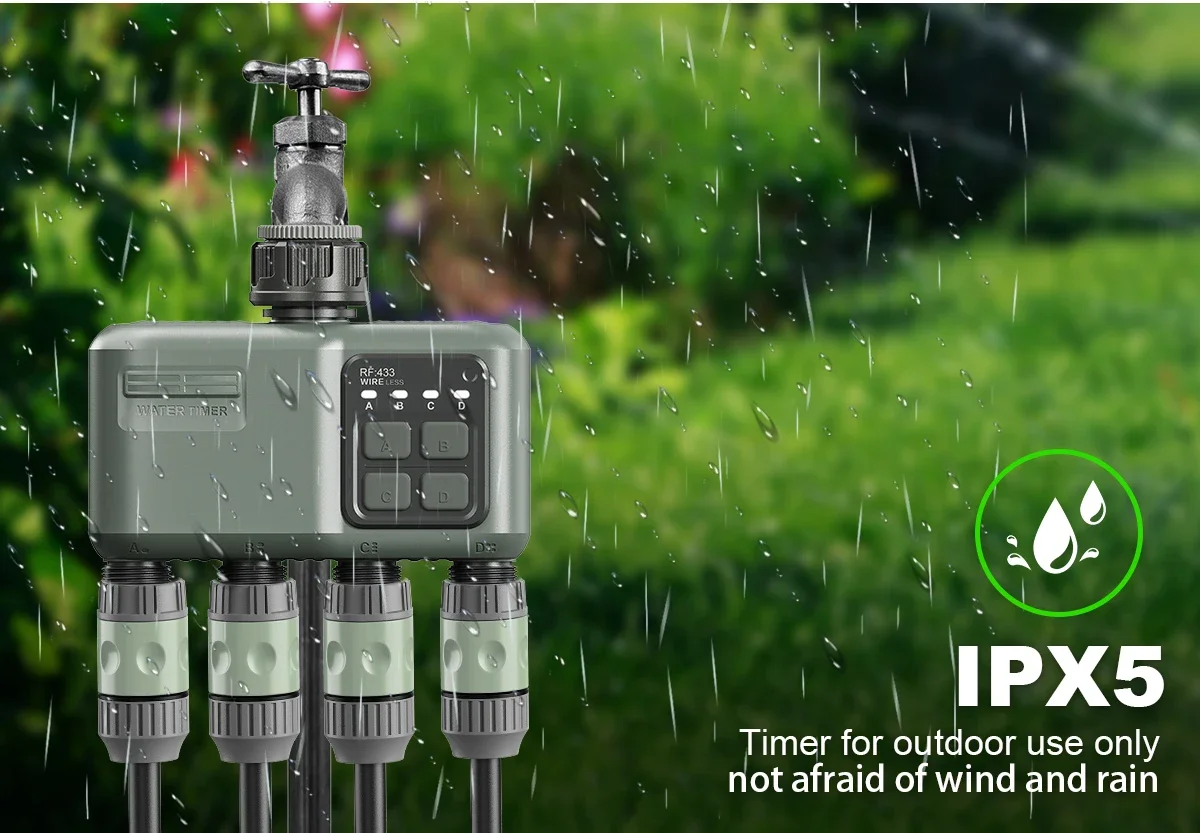 Smart 4-Zone Wireless Water Ti - огляд і ціна Farming Zone
