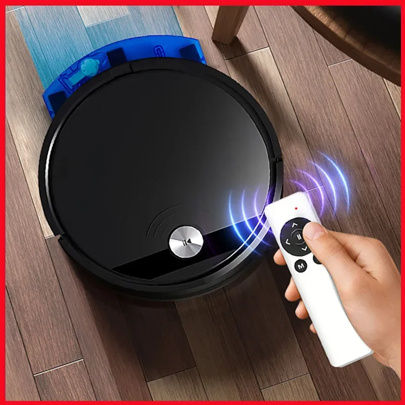 

Smart Remote Control Vacuum Cleaner Wet And Dry Mopping Household Multiple Modes Anti-drop 2800 PA Sweeping Cleaning Machine