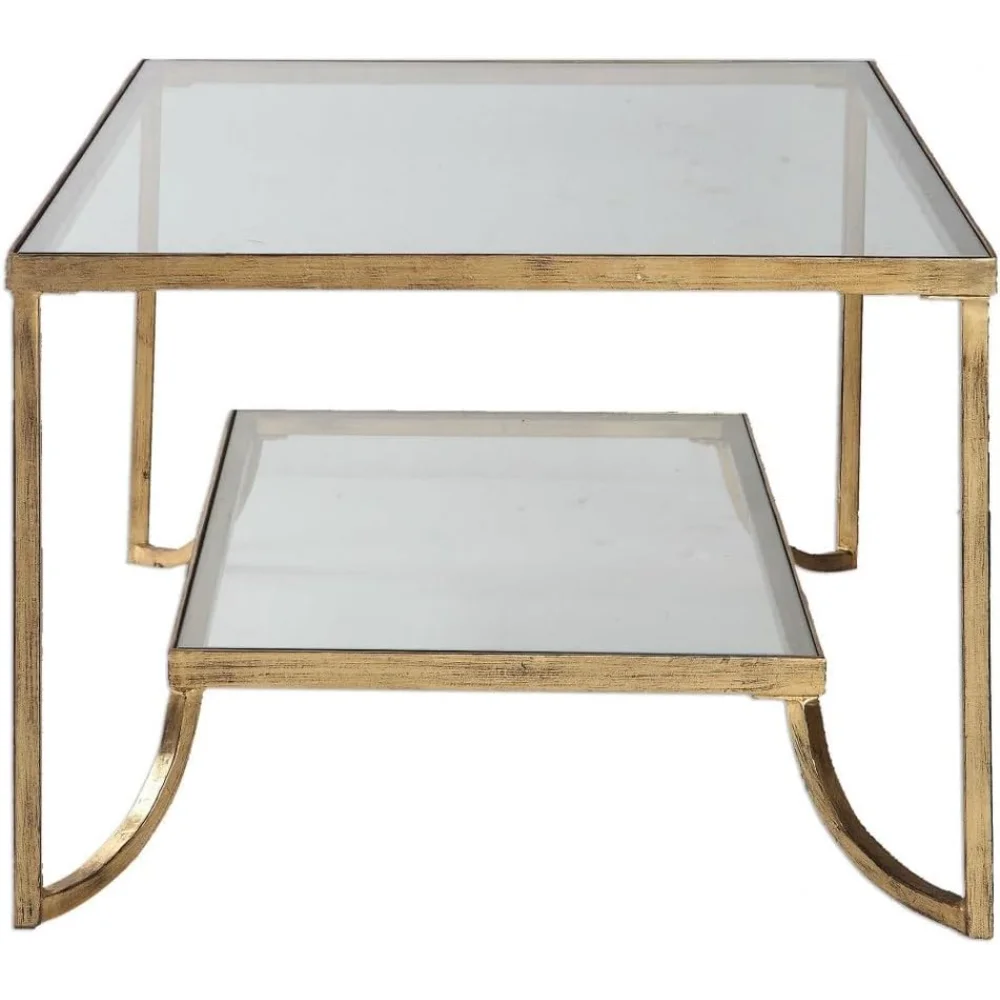 Uttermost, Gold Katina Coffee Table