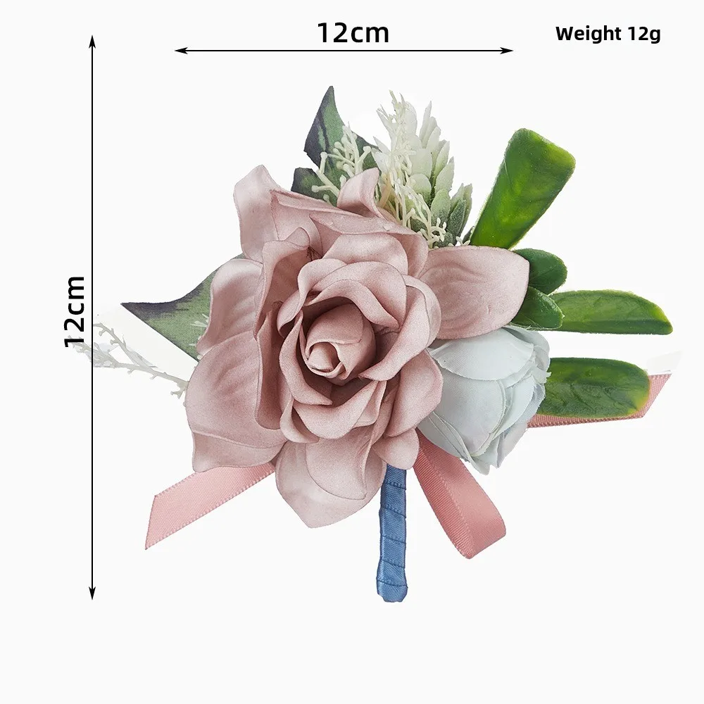 Виноградная свадебная бутоньерка для мужчин, листья для жениха, аксессуары для боды, фиеста, браслет для подружки невесты, цветы, аксессуары для свадьбы