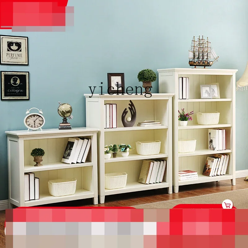 GZ-28 Children's Bookcase Floor Bedroom Bookcase Solid Wood Simplicity Modern Storage Cabinet