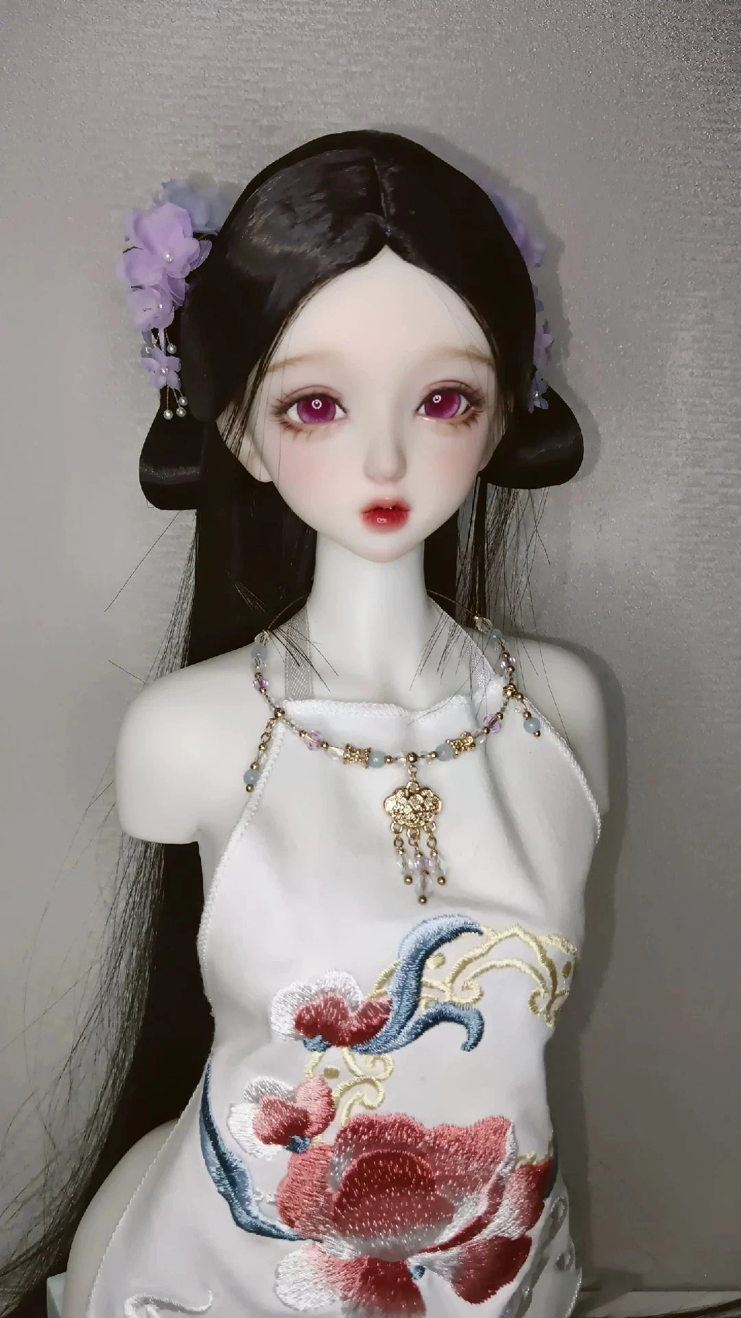 1/6 1/4 1/3 古代衣装 BJD ウィッグ 漢服 妖精 ロングヘア レトロウィッグ BJD/SD YOSD MSD SD13 女の子 SSDF ドールアクセサリー C2451