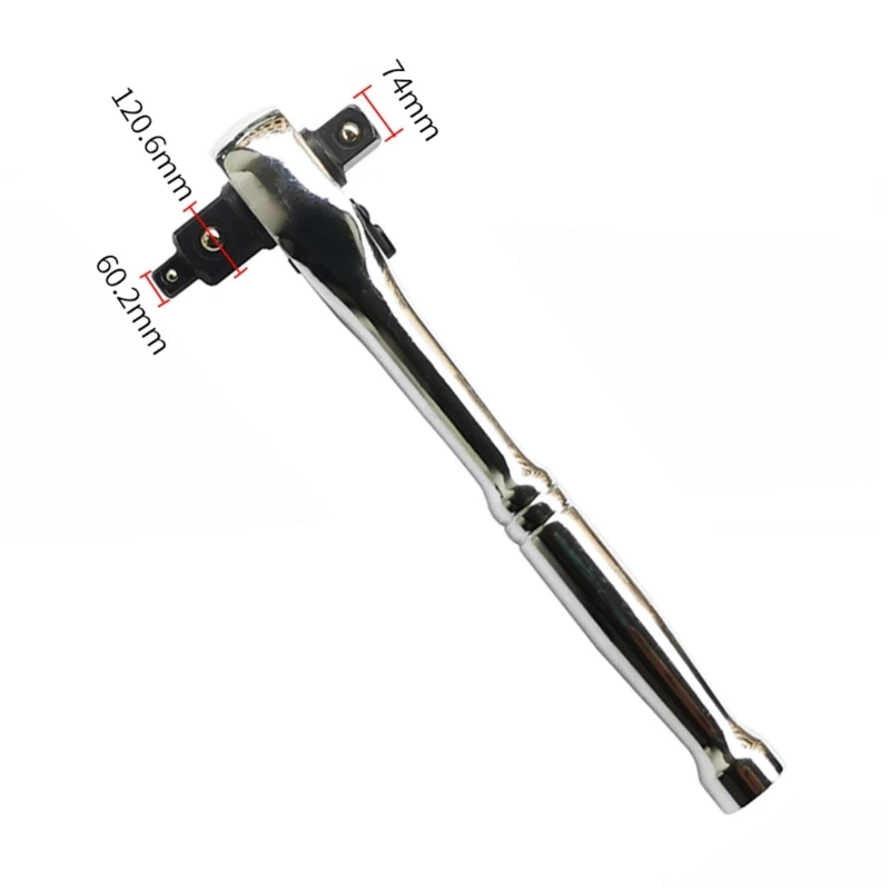Llave tubo trinquete 3 en 1, 72 dientes, 1/4 3/8", herramientas reparación accesorios, envío directo