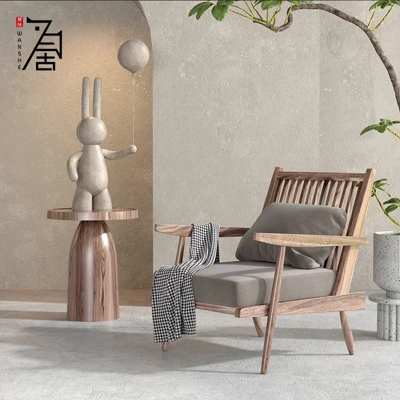 

Living Room Quiet Wind Armchair Balcony Leisure Chair B & B Couch