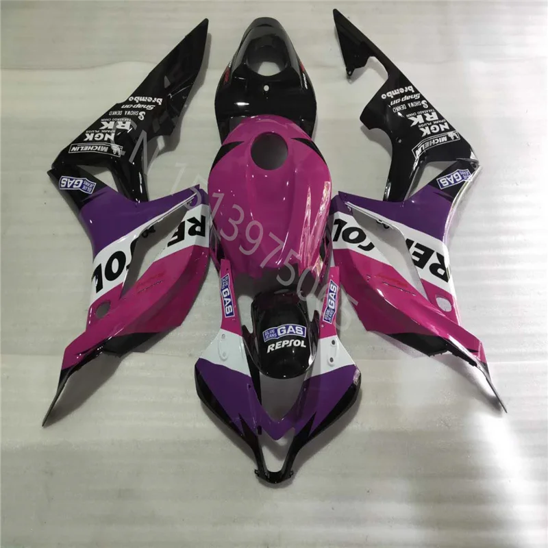 

Hot sales Fairing Kits For Honda CBR600RR F5 07 08 CBR600 2007 2008 purple pink black white Injection ABS Plastic Motorbikes