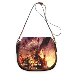 Supernatural Print New Fashion Women Crossbody Bag Luxury Handbags Women Bags Zipper Shoulder Bag Women Shoulder Bag