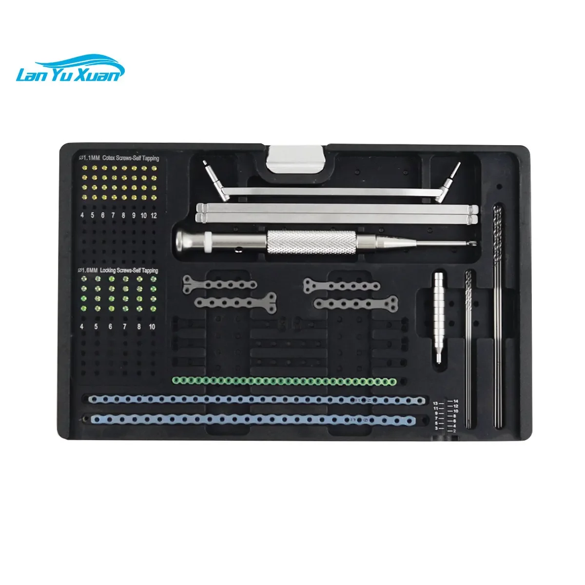 Reconstruction Bone plate Alps Instrument Kits For Animals 3.2/4.0/mm Advanced Blocked plates system