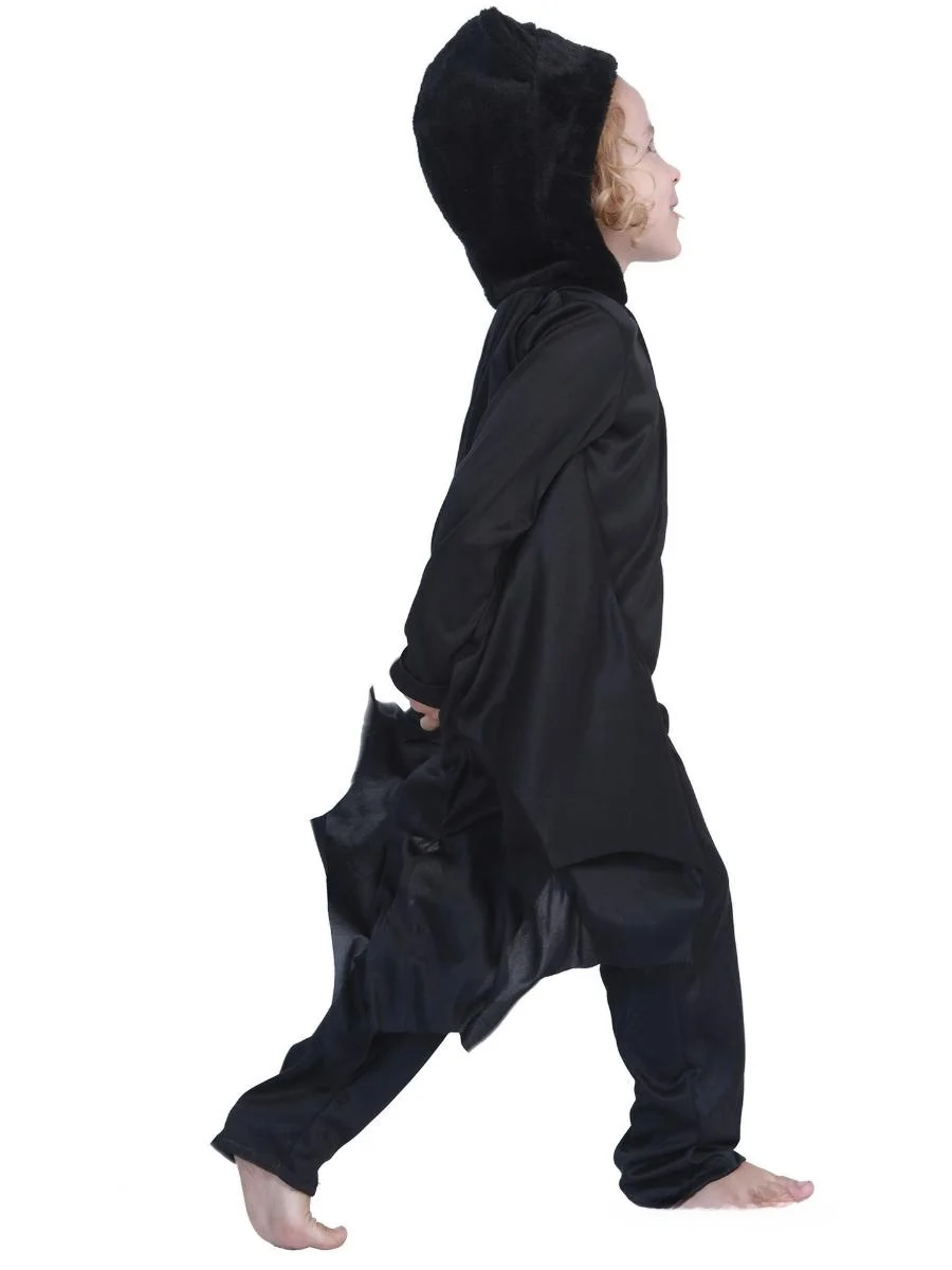 loween Bat Tutina con cappuccio Par Costume da spettacolo teatrale per bambini Costume da palcoscenico etnico tradizionale in cotone da donna