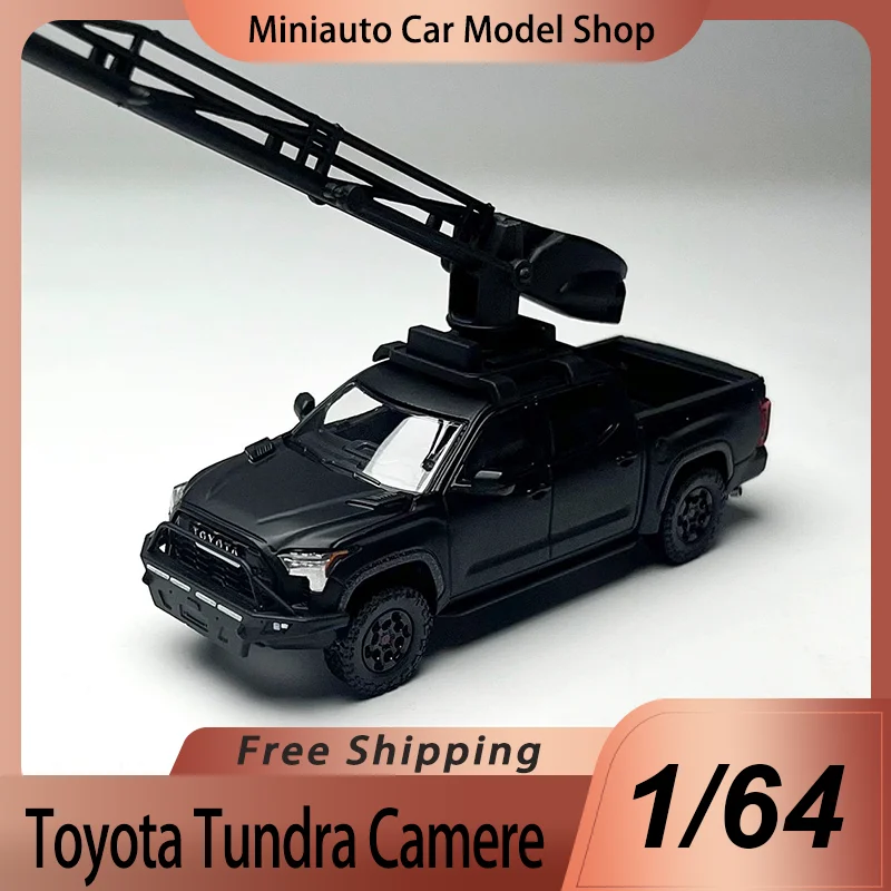 

New In Stock Cm Model 1:64 Toyota Tundra Camere Pickup Alloy Miniature Diecast Model Toyota Suv Sports Car Toy Ornament Gift