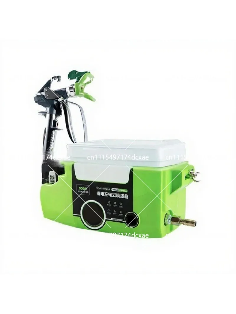 Professional High Pressure Airless Paint Sprayer with Lithium Battery, High-Capacity Cordless Sprayer for Home Painting Projects