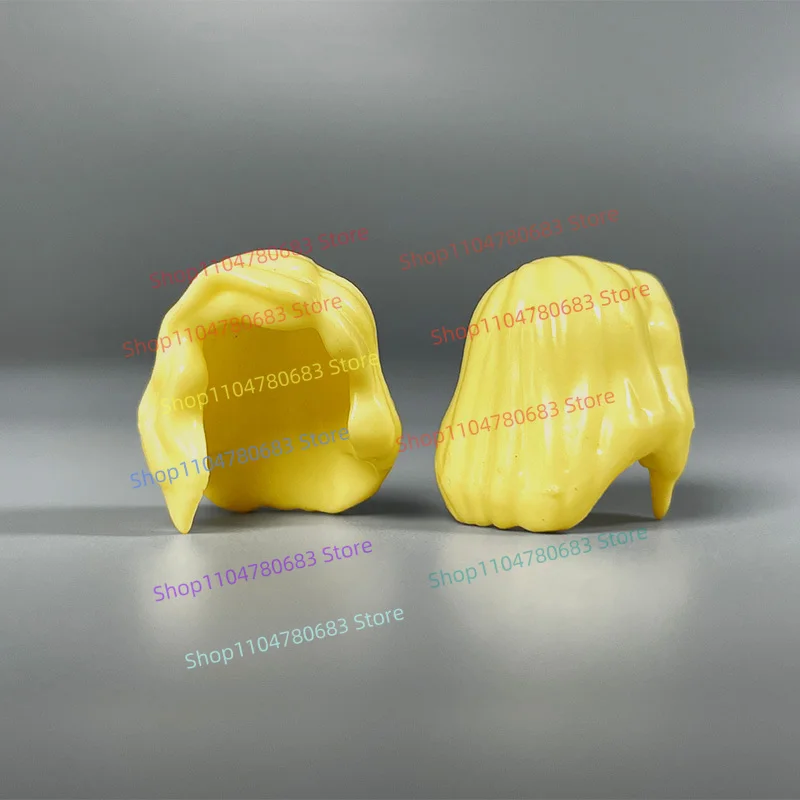 MOC 빌딩 블록 미니 피규어 레이디 헤어 만화 애니메이션 액세서리 조립 모델 장식 장식품 장난감 선물 Collectible