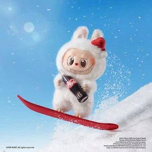 جديد حقيقي لابوبو كوكا كولا سلسلة غامض مربع الفينيل دمية أفخم لعبة طاولة الديكور نموذج المشجعين جمع هدية الأطفال أعلى 10 مبيعات لمحفظة كوكا - رقم 2