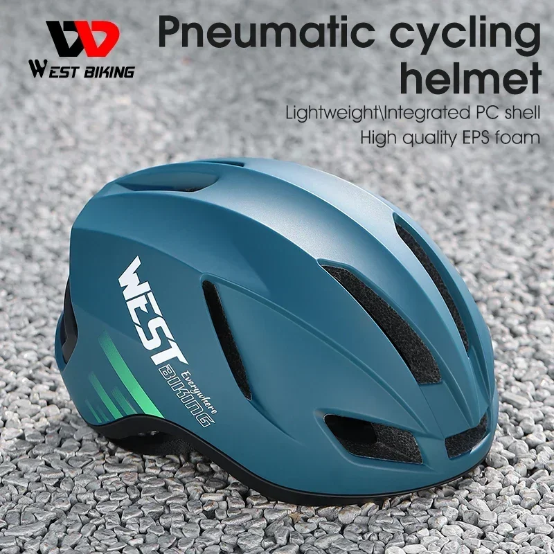 WEST BIKING Cycling Aero Helmet MTB Enduro Road Bike Integrated Lightweight Helmet Men Women Multicolor Aerodynamic Safety Caps