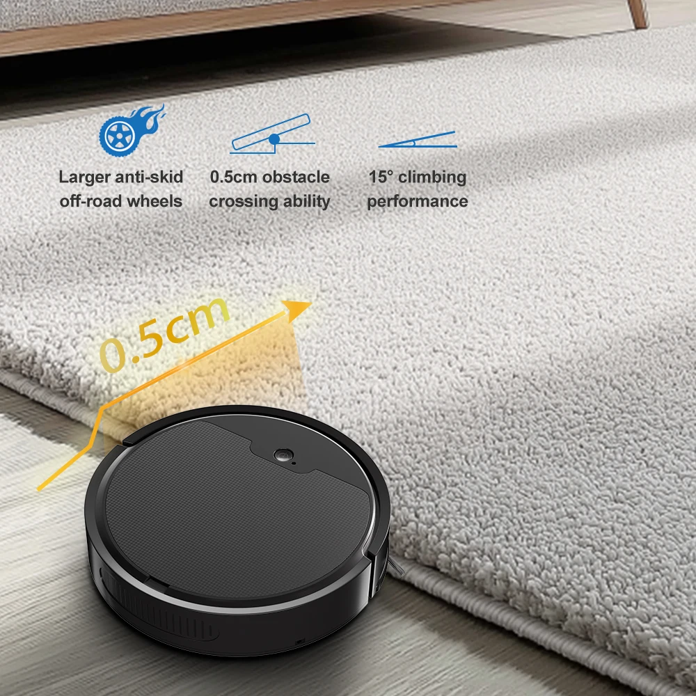 App controle bluetooth inteligente varredor de chão robótico aspirador de pó limpeza inteligente automática com esfregões