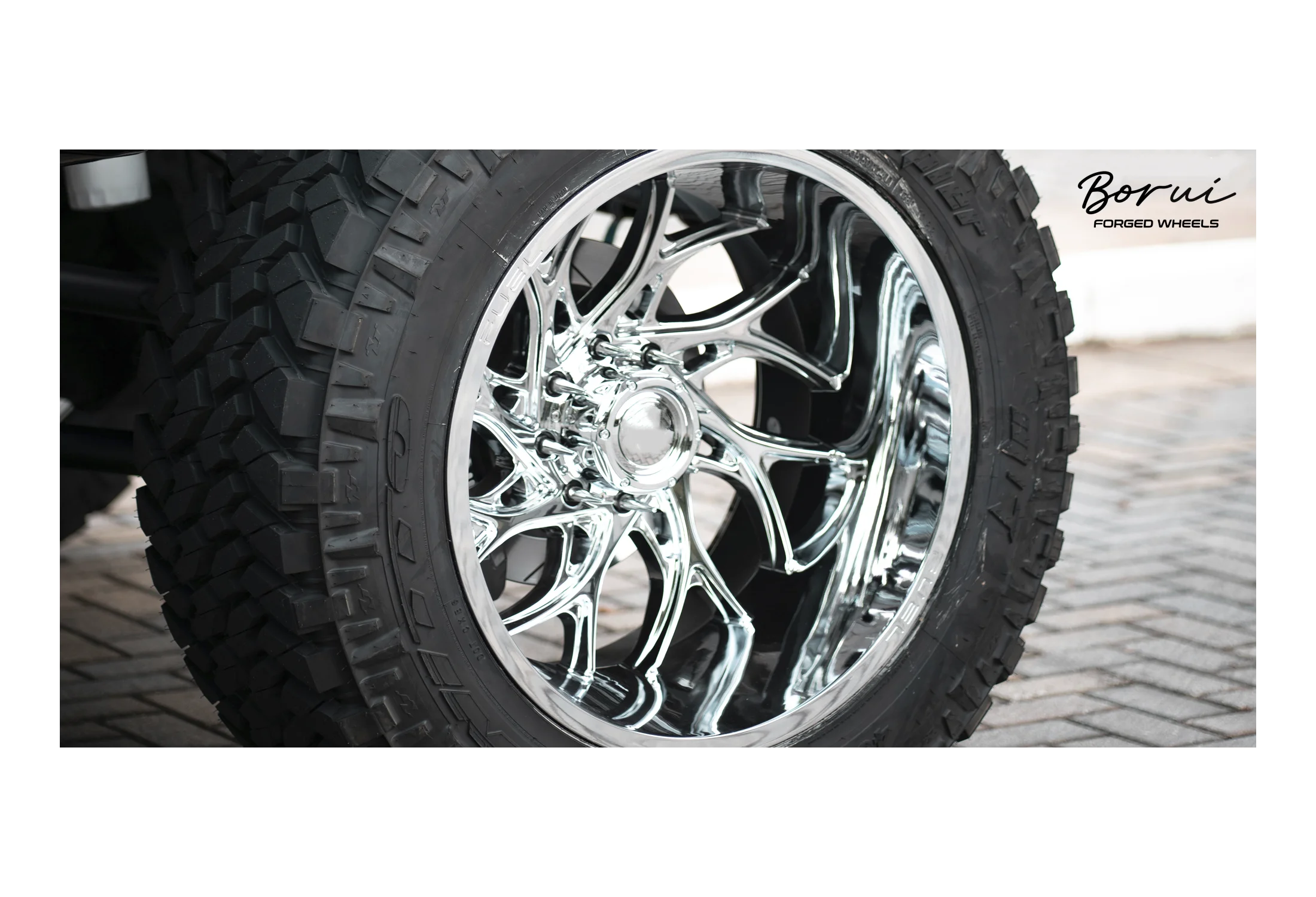 Borui Forged Wheels Aluminum Alloy 5x114.3 5x112 X120 18 19 20 21 22 Inch American Style Truck Hub 6061-T6 Aluminum Alloy Wheel