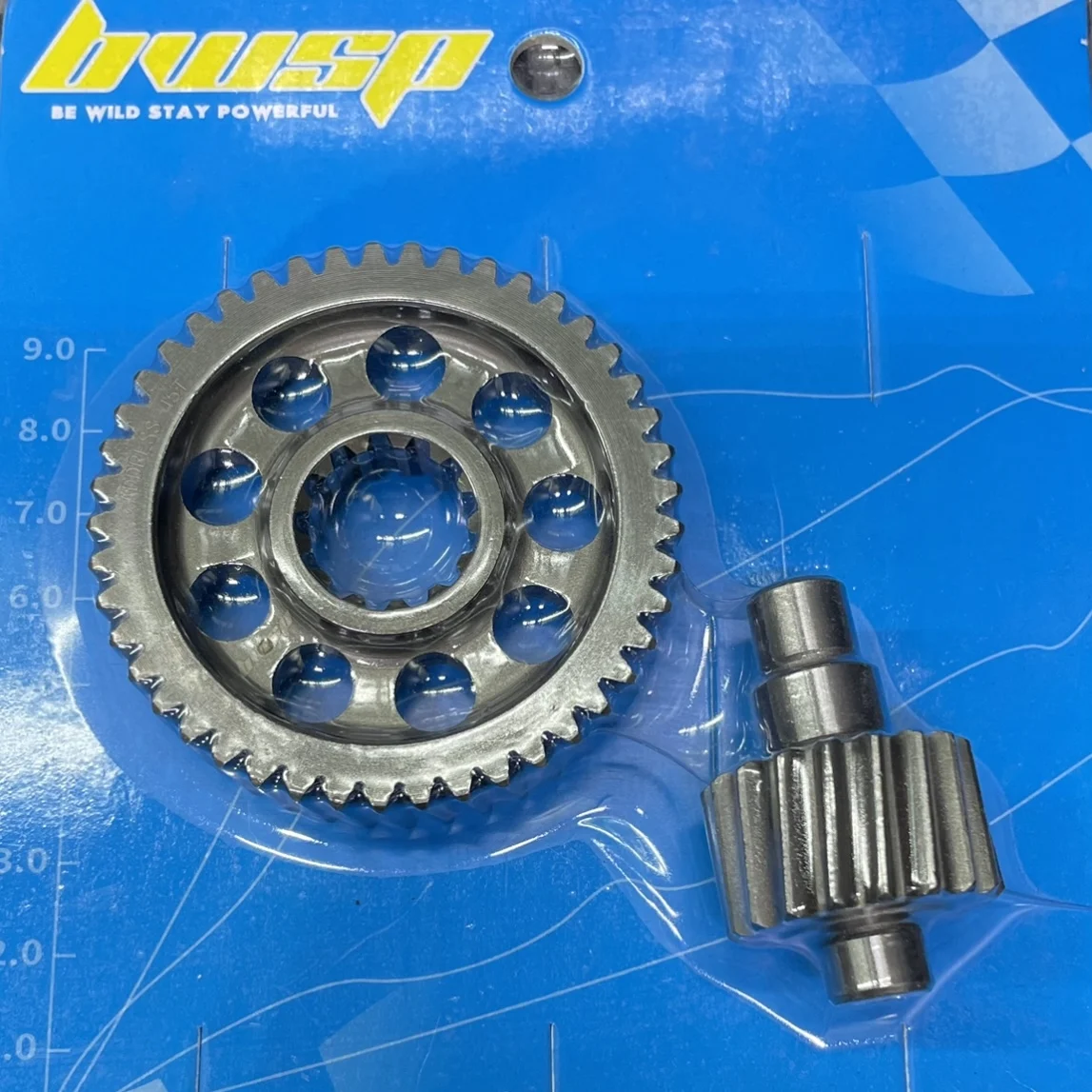 

Secondary Gears 17/45T Address V125 BWSP Transmission Set Scooter Upgrade Kit