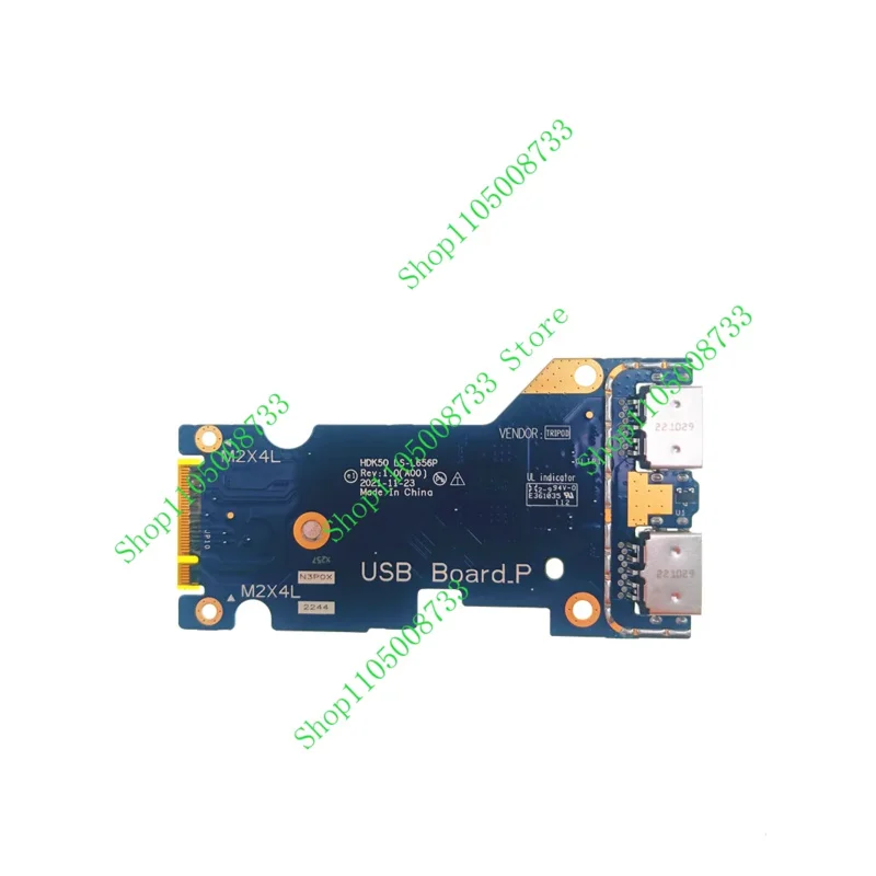 PJSE For Dell G15 5520 5521 G16 7620 Laptop IO Audio RJ45 USB Jack Board HDK50 LS-L656P 02P0CY LS-L653P 042C4H LS-L655P 0V9K8D