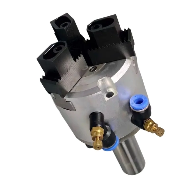 Pneumatic Puller Three-jaw Clamper Feeder Hexagonal Rod CNC Lathe Automatic Gripper