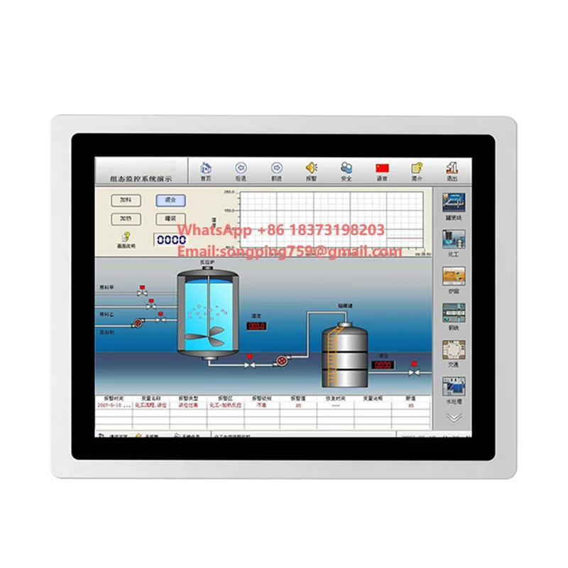 

All Aluminum Fully Enclosed Industrial All-in-one Machine Embedded Zhuo Touch Industrial Control Computer