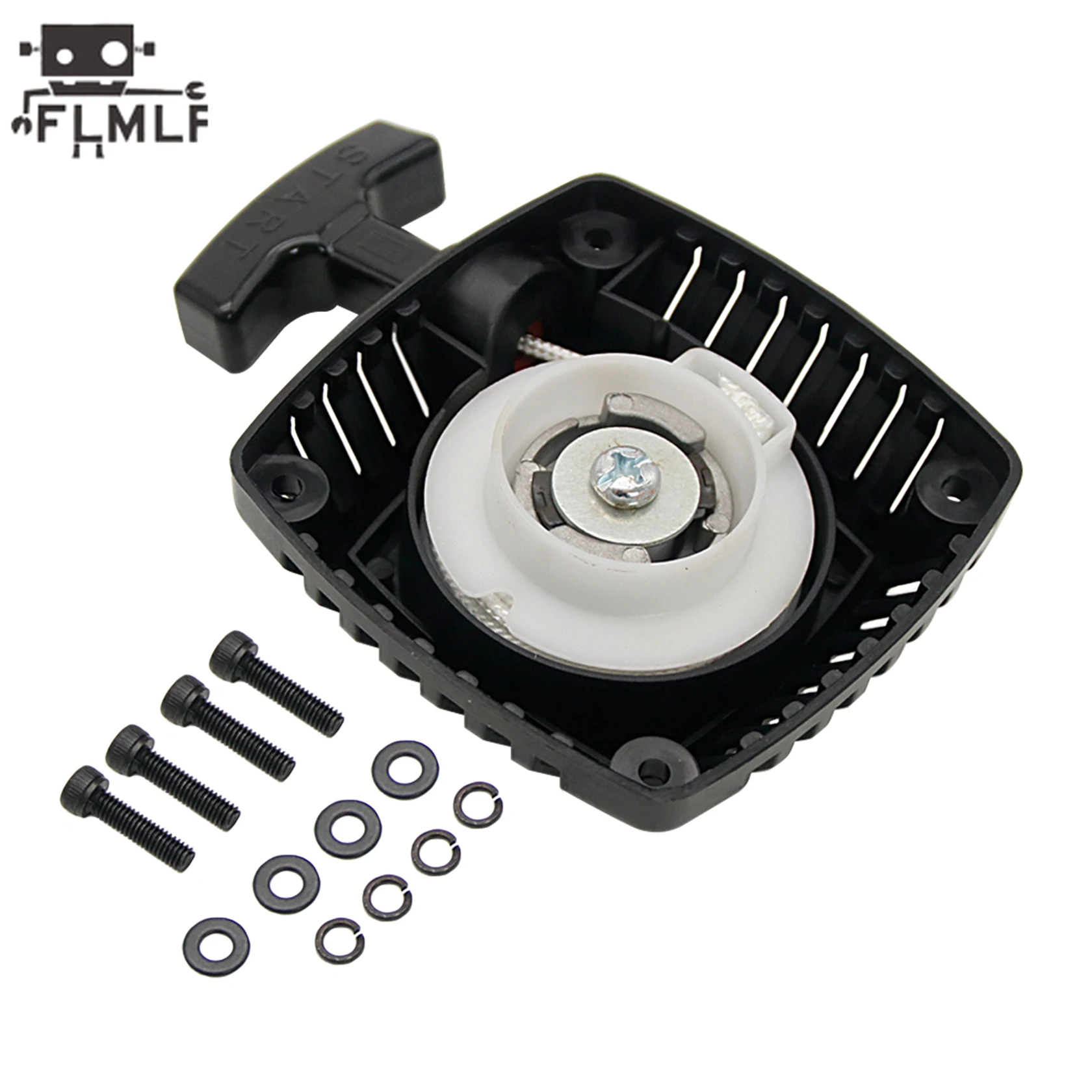 Rc Car Pull Starter or Accessory for 23cc-30.5cc Engine Zenoah CY for 1/5 HPI ROVAN ROFUN KM BAJA 5B 5T 5SC FG Losi 5ive-t GoPed