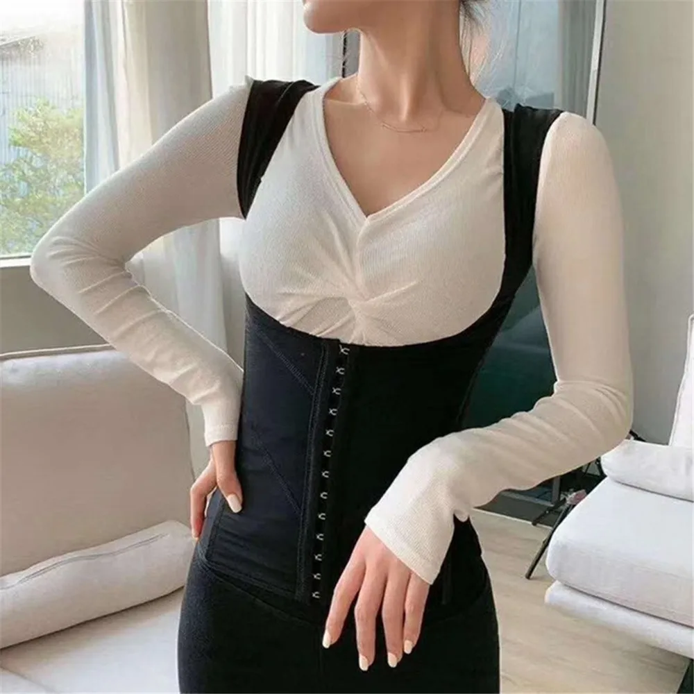 Breasted Waistband Vest for Women, Split Body Clothes, postpartum Shaping Clothes, Underwear, Hip Lifting, Waist se