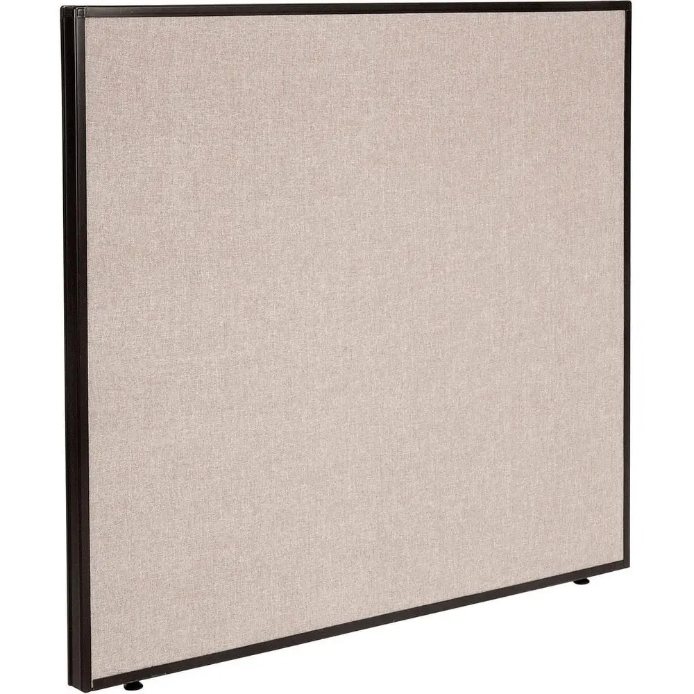

Partition Panel, 48.25 W x 42 H, Tan, 1-3/4 Thick, Flame Retardant to California 117 Standard, Adjustable Leveling Feet