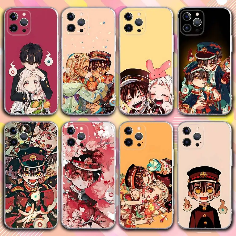 

H-Hanako Anime K-Kun Phone Case For iPhone 17,16,15,14,13,12,11 Pro,Max,Plus,X,XS,XR,SE4,E Mini Transparent Soft Cover